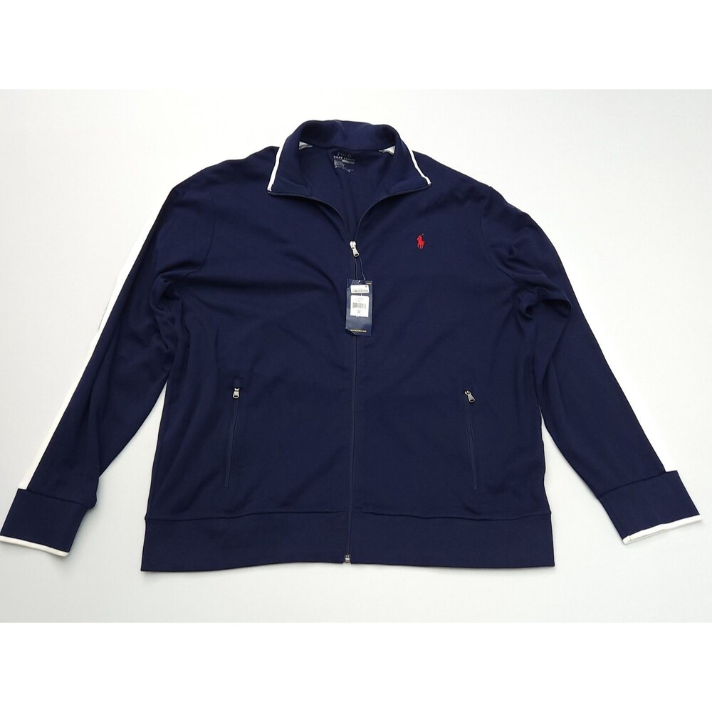 POLO Ralph Lauren Classics Track Jacket Men Size 2XL  Performance Full Zip